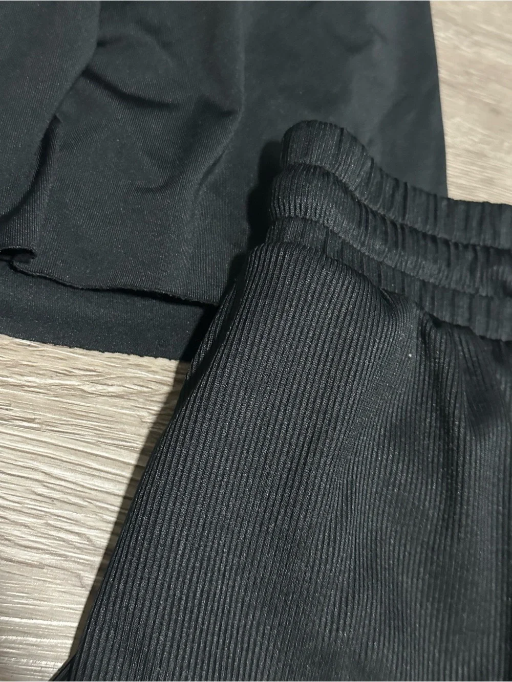 Yogalicious Black Girl’s Athletic Shorts Duo - Elastic Waist